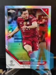 2021-22 Topps Chrome UEFA Champions Refractor #123 Robert Lewandowski